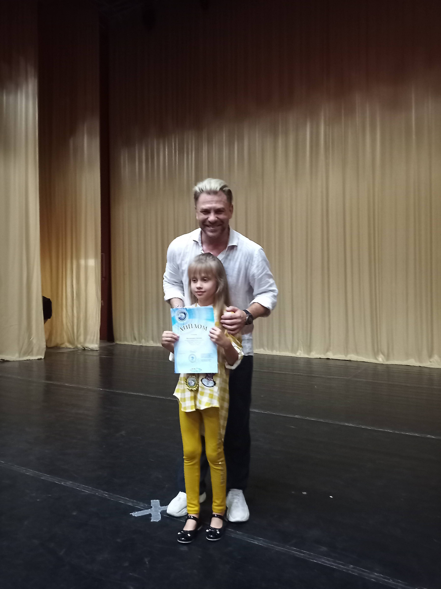 Amelina in a theatrical production